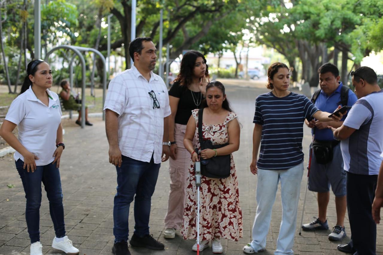 Prueba de campo de Bastón LuzIA, fotografía 7